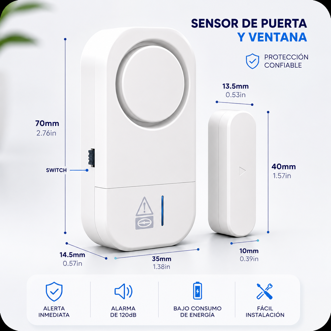 Veltrix™ - Alarma Magnetica